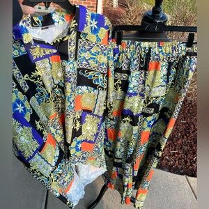 Like new SHEIN flowy relaxed wild outfit ladies large comfort
